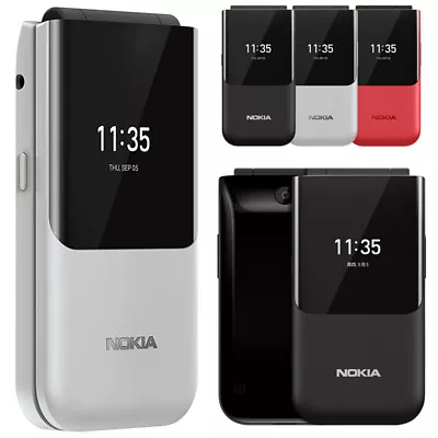 HOT Nokia 2720 Flip(2019)LTE 4G 2.8  2MP Snapdragon 205 KAIOS GSM Unlocked Phone • $128.80