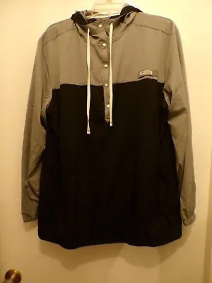 Columbia PFG Water-Resistant Windbreaker Rain Hooded Jacket Men’s Size XXL • $22