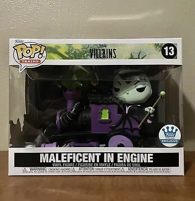 Funko Pop Trains Disney Villians Maleficent In Engine • $15