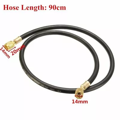 36inch 3ft AC 600PSI Refrigeration Charging Hose Guage HVAC 1/4 SAE R410a R134a • $16.45