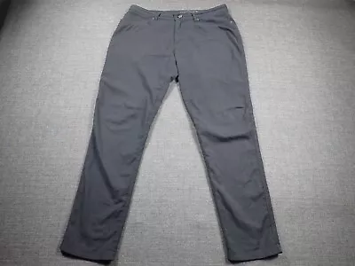 Woolly Merino Wool Blend Long Haul Chino Pants Men's 34x32 Gray • $49.99