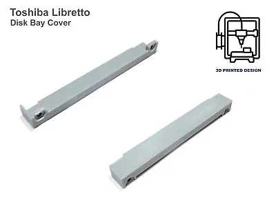 Toshiba Libretto Series Spare HDD Disk Drive Bay Cover 3D Printed PLA Plastic • £3.45
