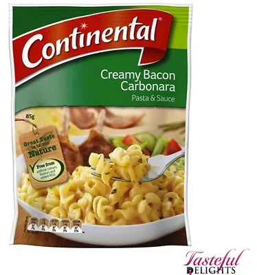Continental Pasta Sauce Bacon Carbonara 85g • $4.95