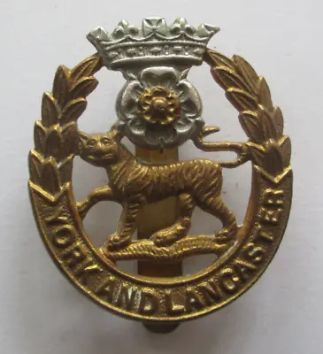 York And Lancaster Regiment Other Ranks Cap Badge • £12