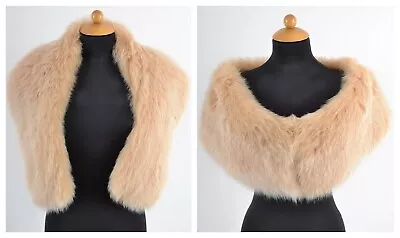 Us4877 Real Saga Fox Fur Collar Scarf Softy Fur Stole - Fuchs Stola  Kragen • $299