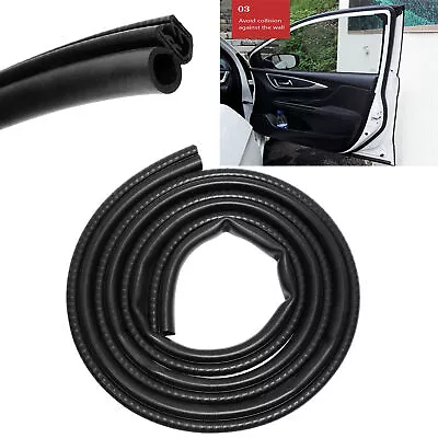 Rubber Seal Edge Trim Weatherstrip Guard With Bulb Car Door/Hood/Trunk 6 Ft/72 * • $10.99