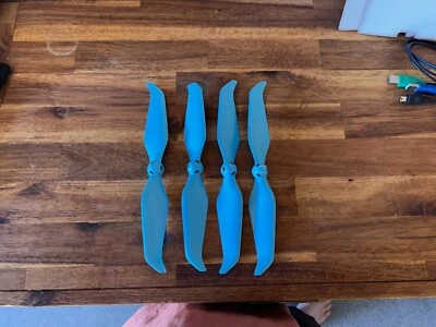 $29 • Buy DJI Phantom 4 Pro / Advanced / Standard BLUE PROPELLOR BLADES X 4 Quiet