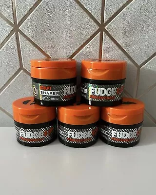 Fudge Professional Hair Sculpt Shaper Hold Factor 4 25g Each X 5 - 125ml Total • £18.99