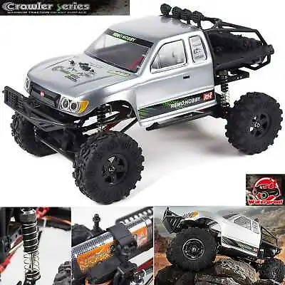 RC Monster Truck 1:10 REMO Hobby 1093ST 4WD Rock Crawler Off-Road Brushed RC Car • $188.98