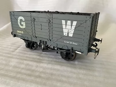 GWR O Gauge Dapol 7 Plk  12t Coal Wagon With Loadsprung Buffers 3 Link Coupling • £30