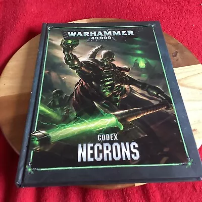 Warhammer 40000 - Codex Necrons  - Hardback Book - 2018 GREAT CONDITION. • £13.99