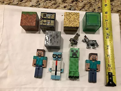 Nice Lot Of Minecraft Action Figures Free Ship In USA • $12.99