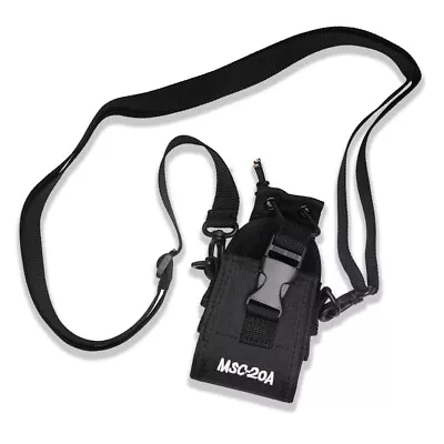 MSC-20A Walkie Talkie Holder Pouch Case Bag FOR Motorola Kenwood 2 Way Radio • £8.29