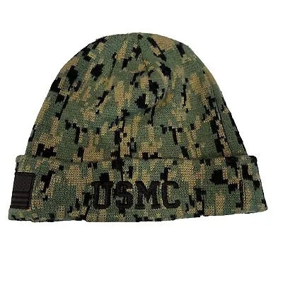 United States Marine Corps USMC Camo Beanie Flag Official Licensed Tags • $12.99