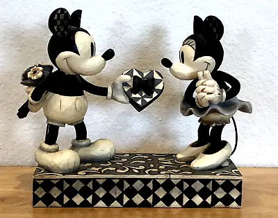 Disney Jim Shore Showcase Mickey & Minnie Mouse  Real Sweetheart  Figurine • $49.99