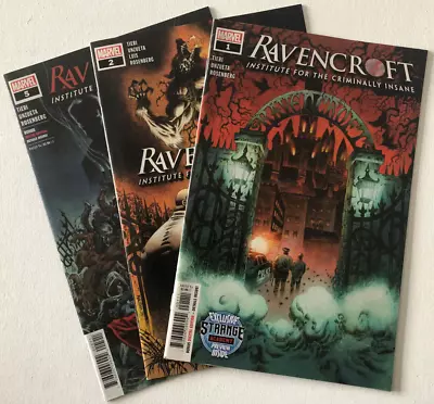 RAVENCROFT (Institute For The Criminally Insane) #12 & 5 - MARVEL COMICS • £4