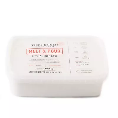 Melt And Pour Soap Base - Donkey Milk - 1Kg • £12.95