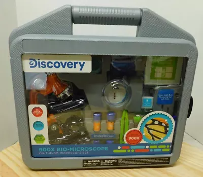 Discovery Kids 900X Bio-Microscope - 45-Piece Set - Excellent - Brand New! • $21.95