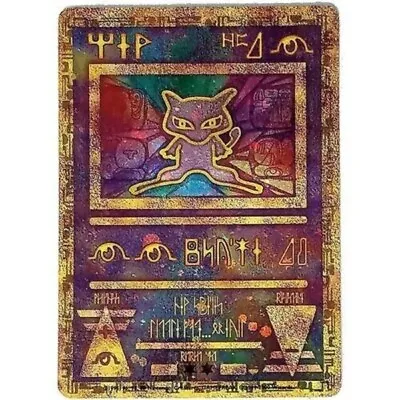 NEW Pokemon Ancient Mew Promos Metal Card - TCG Pokémon Cards Gift For Kids • $9.97