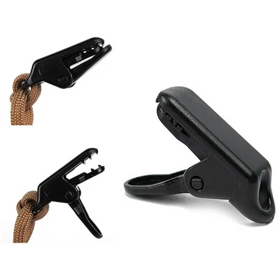 $8.07 • Buy 20x Awning Tent Clamp Tarp Clip Set Canopy Snap Hangers Strong Plastic