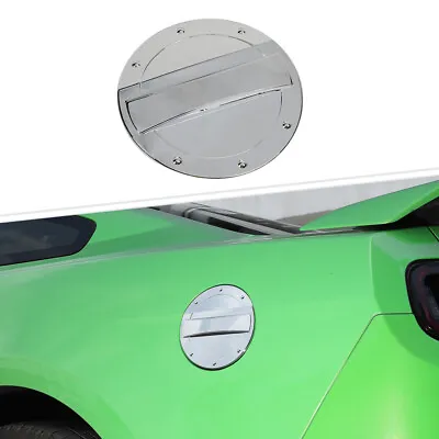 Exterior Gas Tank Cap Door Fuel Filler Cover Trim For Ford Mustang 10-14 Chrome • $15.99