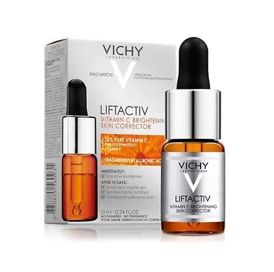 Exp 04/2024 Vichy Liftactiv Vitamin C Serum And Brightening Skin Corrector 10 Ml • $25.95