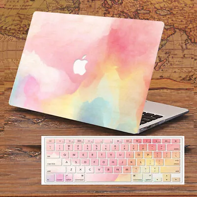 Marble Hard Case Shell +Keyboard Cover For MacBook Air Pro 11 13 14 15 16 Inch • £23.99