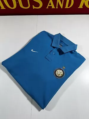 Authentic Nike Inter Milan Polo Shirt. Size XL  • £3.20