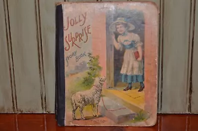  Jolly Surprise Story Book McLoughlin Bros 1908 As Is- Crafts Art Pages To Frame • $19.99