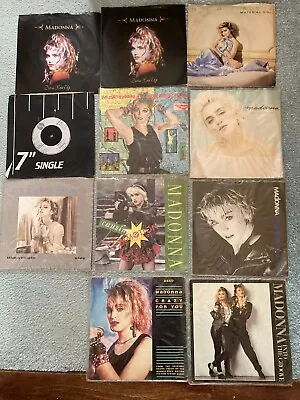 Madonna 7 Vinyl Singles • £15