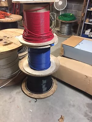 #4 THHN   Black Red White And Blue   25 Feet X 4    100 Feet Total.   #4 Awg • $168