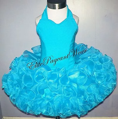 National Pageant Dress Shell  Sizes 6mos To 7/8 Girls • $169