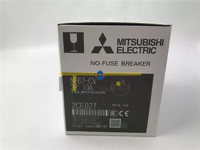 1pcs New Mitsubish NF63-CV 3P 10A • $69.05