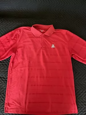 Antigua Arizona Wildcats Mens Polo Shirt L Red U Of A Logo Polyester Adult • $11