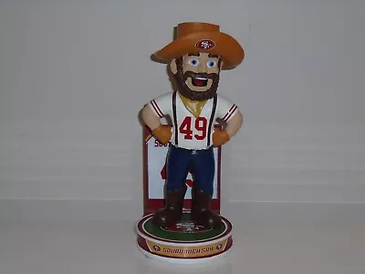 $49.95 • Buy SOURDOUGH SAM San Francisco 49ers Mascot 2023 Bobblehead Hero Series Edition New