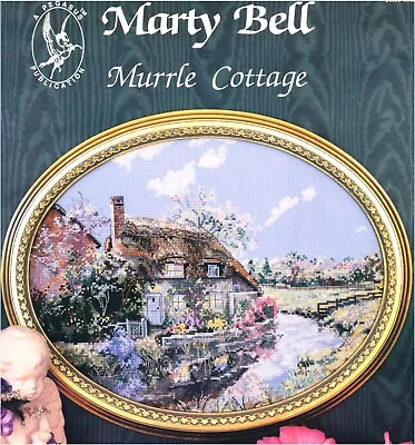 Pegasus Publication MARTY BELL MURRLE COTTAGE Cross Stitch Leaflet Only Garden • $5.99