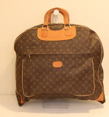 Vintage Louis Vuitton LV Monogram Garment Bag Suitcase Luggage Made In France • $899.99