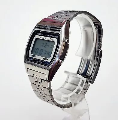 Men's JAPAN Vintage 1980 DIGITAL Watch SEIKO A257-5010. Alarm. Chronograph • $107.99