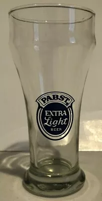 Pabst Extra Light Beer Glass Bar Drinking Pub Tavern 8oz 6 Inches Tall • $7.79