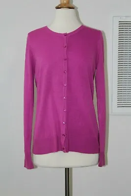 New IB DIFFUSION Pink Button Cardigan Sweater Sz S • $9.99