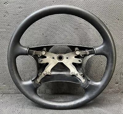 🔥OEM 1979-1992 Steering Wheel Mercedes Benz Leather W123 W126 R107 • $151.99