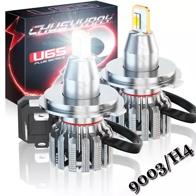 For TOYOTA MR2 SPYDER 2000 2001 2002 2X H4 9003 LED Headlight Hi/Low Bulbs 6000K • $48.99