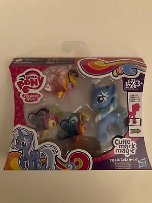 G4 My Little Pony Brushable 3” TRIXIE LULAMOON Cutie Mark Magic NIB • $150