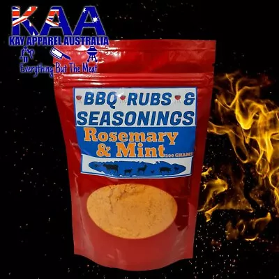 BBQ Rub Rosemary & Mint BBQ Rubs Glaze 200g Smoking American BBQ Hark ProQ • $7