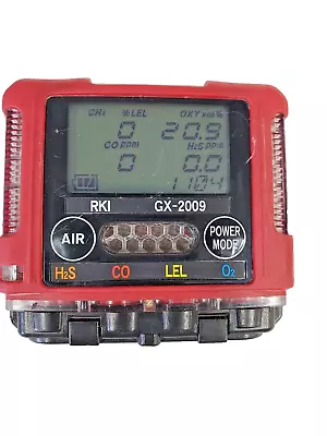 RKI Instruments Gx-2009 4 Gas Monitor (lel O2 H2s Co) • $250