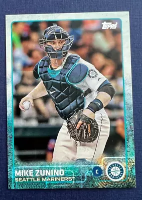 MIKE ZUNINO ~ 2015 Topps #114 Series 1 ~ Seattle Mariners • $2.75