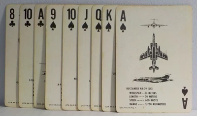 $1.46 • Buy Army Aircraft Recognition Playing Card Lot