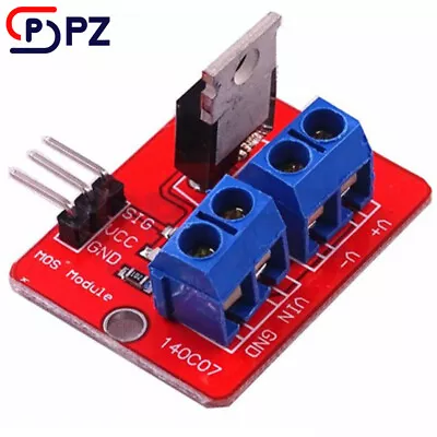 1PCs 0-24V Top Mosfet Button IRF520 MOS Driver Module Board For Arduino MCU ARM • $1.10