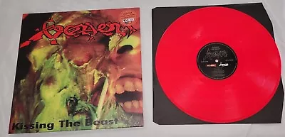 Venom Kissing The Beast New Transparent Red Vinyl LP Black Metal Speed Metal • $36.66