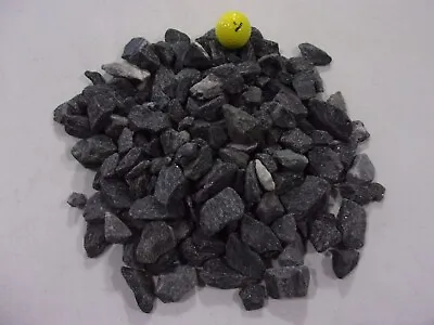$19 • Buy 10 Lbs. Aquarium Natural Black Granite/ Gravel Substrate Stones